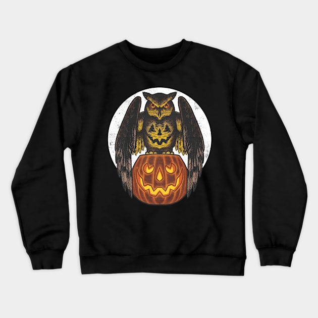 FrightFall2023: OWL Crewneck Sweatshirt by Chad Savage